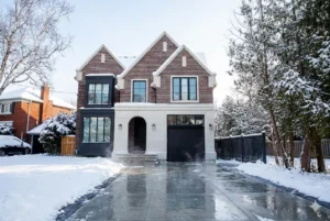 Heated Driveway with Ice Melt Systems in Toronto and South Misssissauga, installed by Destination Pools and Landscaping