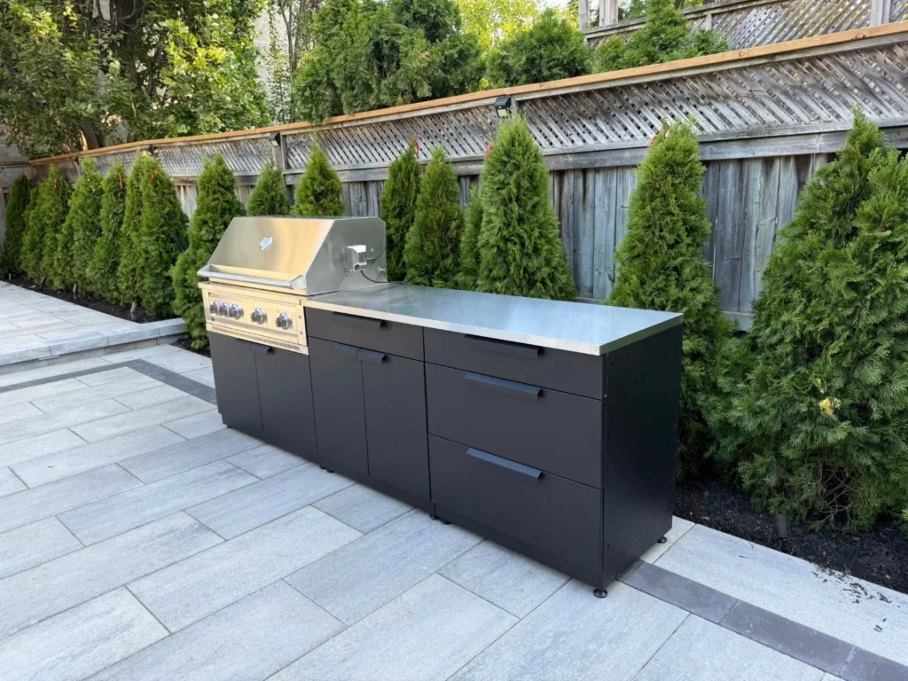 Outdoor Kitchen and BBQ Installation in Toronto and South Mississauga by Destination Pools & Landscaping